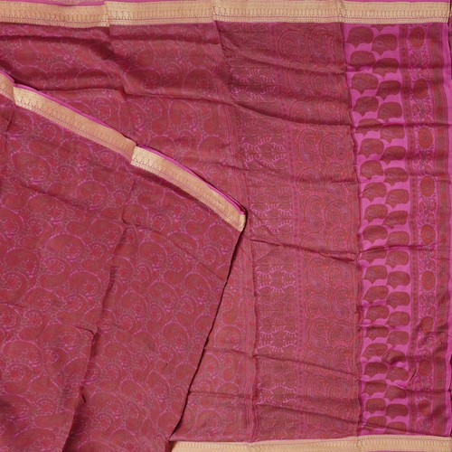 Vintage lila sarees 100 - sarees, 100%