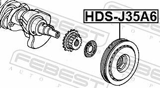 Febest hds j35a6 - febest, hds-j35a6