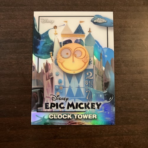 Topps chrome epic mickey - chrome,