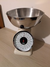 AGA Küchenwaage im Vintage-Stil, 4 kg, cremefarben, imperial & metrisch