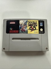 Double Dragon V SNES Super Nintendo Original