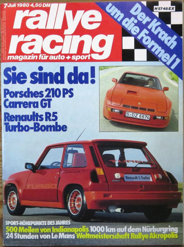 Rallye racing renault r5 - rallye,