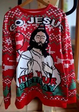 Weihnachtspullover Unisex Grösse XXL Ugly Christmas Sweater