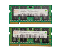 2 GB RAM Hynix  - 2x 1GB 2Rx8