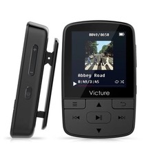 Victure M3 Tragbarer Bluetooth MP3-Player – 8GB Speicher – Unterstützt microSD