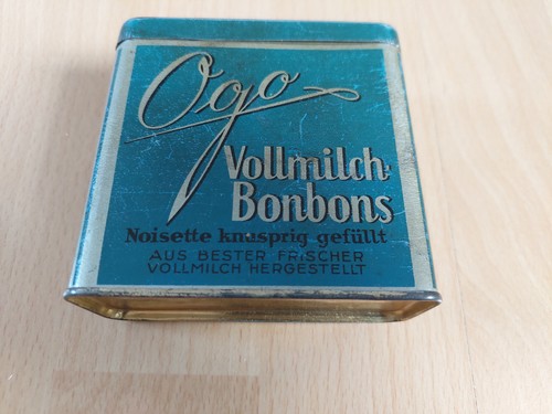 Vintage blechdose ogo - blechdose, "ogo