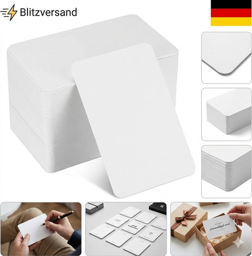 150 stück blanko papier - stück,