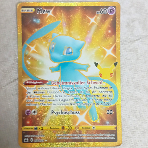 Pokémon tcg mew 025 - tcg,