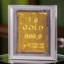 goldbarren 1 gramm 999.9 gold
