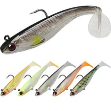 Gummifische mit haken 6er - gummifische,