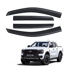 ?4Stück Windabweiser Regenabweiser für Ford Ranger 2023-2025 Wildtrak Raptor DE