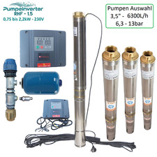 ✅ 3,5" Tiefbrunnenpumpe 6,3