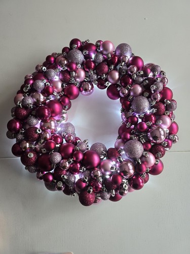 Adventskranz mit beleuchtung - adventskranz,