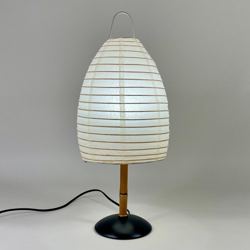 Reispapier bambus tischlampe - bambus,