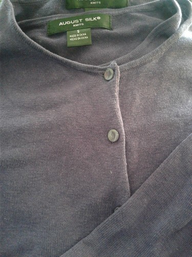 Twinset seide sattes violett - s,