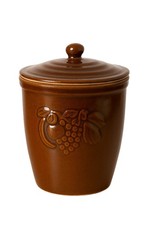 Orginal KERAZO Rumtopf 6,0 Liter [Form 1] Keramiktopf / Mehrzwecktopf Keramik