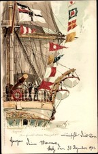 Künstler Litho Bohrdt, Hans, Signal, Ein glückliches Neujahr,... - 10442399