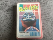 Quartett Kartenspiel Spielkarten Schiffe  f.x.Schmid 50139.9 (1995)