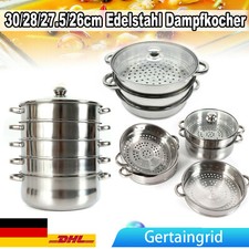 30/28/27.5/26cm Dampfgarer