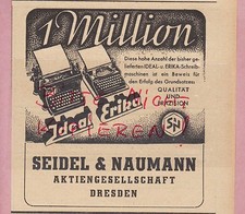 DRESDEN, Werbung 1941, Seidel