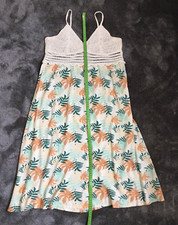 Boho Hippie Trägerkleid Unisize florales Muster gehäkeltes Oberteil Karibik