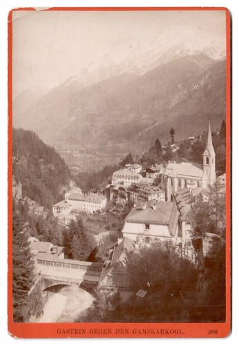 Kabinettfoto gastein gegen - kabinettfoto,