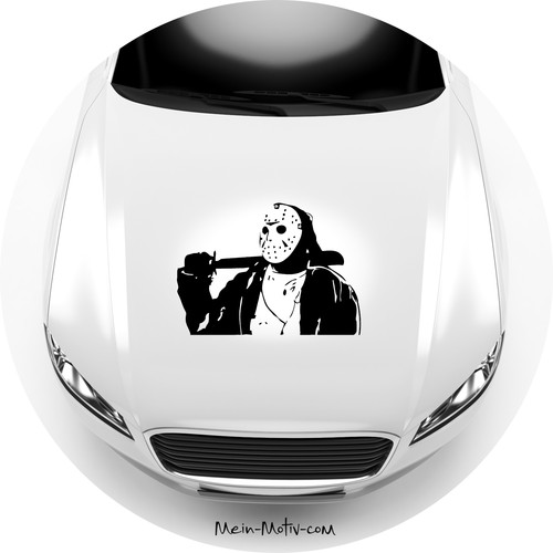 Autoaufkleber jason voorhees - autoaufkleber,