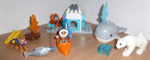 Lego duplo eis arktis - arktis, eskimo
