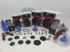 12 V Transportbelüfter Sauerstoffpumpe Belüfter Teichbelüfter Luftkompressor Set