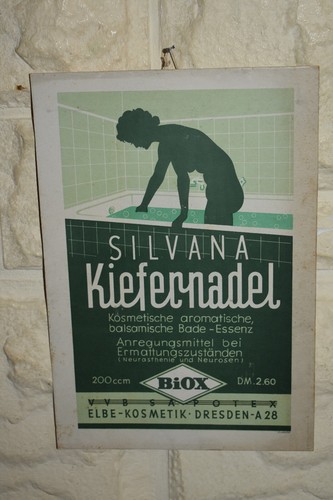 Altes reklameschild ddr 50er - reklameschild,