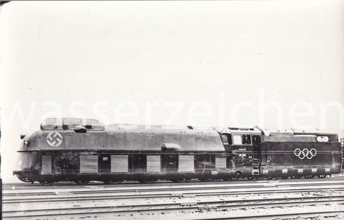 Stromlinien lok 001 mit - nr.,