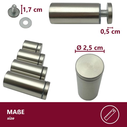 Wandabstandshalter edelstahl - wandabstandshalter,