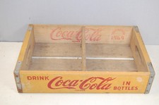 Coca Cola Holzkiste  Coca Cola USA Vintage Style Getränke Holzkiste Transport...