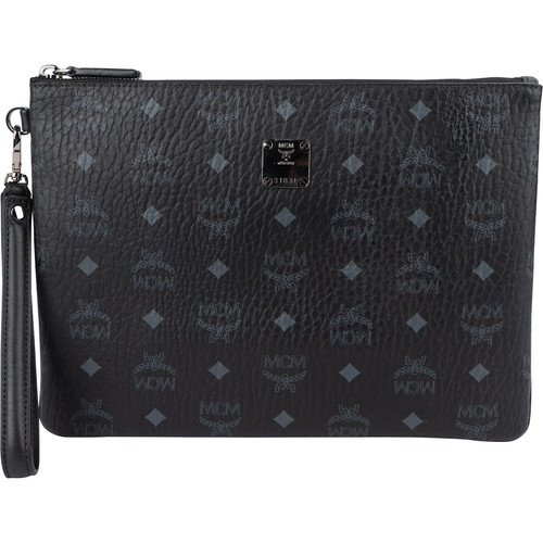 Mcm black monogram visetos - black,