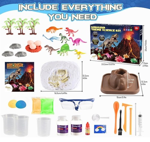 Dinosaurier experiment set - dinosaurier,