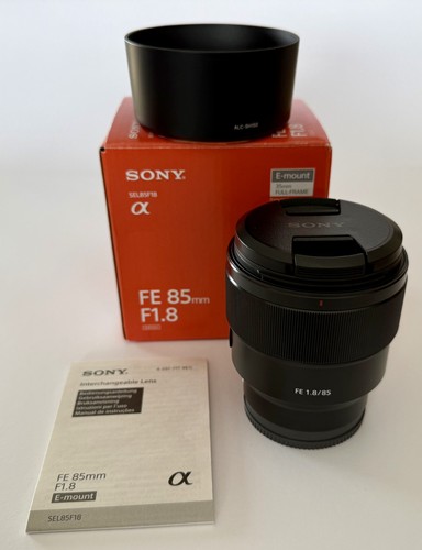 Sony 85mm 8 - fe, (sel85f18)