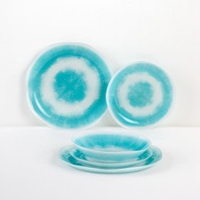 LUMINARC Tafelservice Porzellan Geschirrset 6 Personen Tellerset 18 Tlg.Breccia 