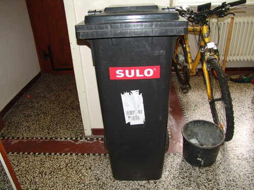 Sulo 120l mülltonne grau - -,