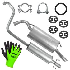 Schalldämpferset Auspuff für Toyota Yaris Verso 1 I P2 Van 1.3|1.5 (1999-2005)