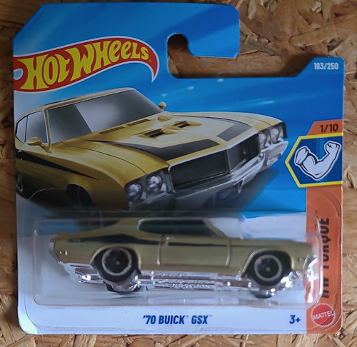 Hot wheels buick gsx - hot, 1:64