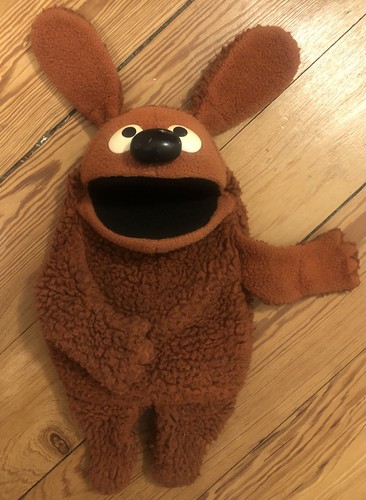 Sesamstraße rowlf handpuppe - sesamstraße,