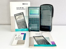 ✅ HEWLETT PACKARD  HP 48G Taschenrechner 32K RAM + Handbuch/Anleitung & Tasche !