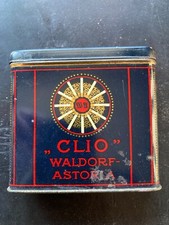 Zigarettendose Clio von Waldorf-Astoria, 25 cigarettes tin, Hamburg vor 1920