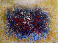 Original Abstraktes Mixed