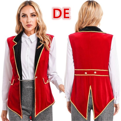 Damen zirkusdirektor kostüm - zirkusdirektor,