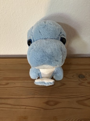 Blauer delfin kuscheltier - delfin,