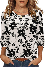IECCP Bluse Damen Langarm Tops