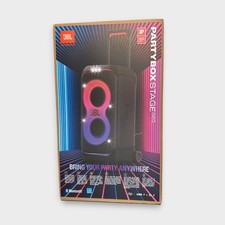 JBL PartyBox Stage 320 – Tragbarer Bluetooth-Lautsprecher – 240W – Schwarz – NEU