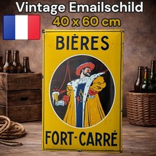Vintage Alt BIERES FORT CARRÉ
