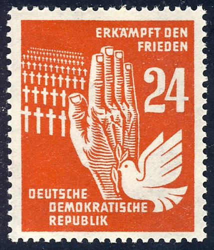 279 frieden hand gegen - pf,,